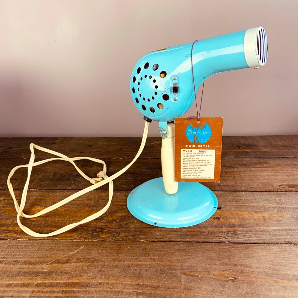 Vintage Tropic Aire blow dryer with Stand